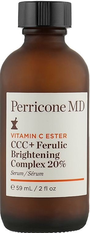 Serum do twarzy z witaminą C i kwasem ferulowym - Perricone MD Vitamin C Ester CCC + Ferulic Brightening Complex 20%	 — Zdjęcie N1