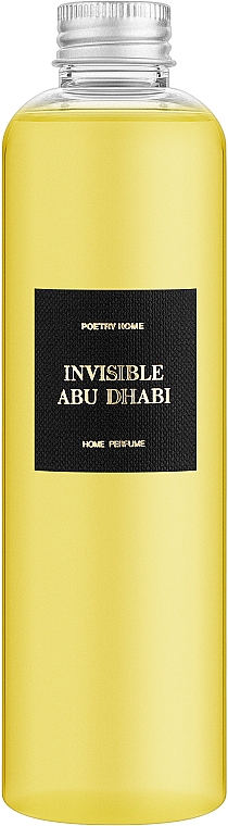 Poetry Home Invisible Abu Dhabi - Wkład do dyfuzora zapachowego z patyczkami — Zdjęcie N1