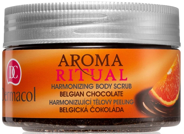 Harmonizujący peeling do ciała Belgijska czekolada - Dermacol Aroma Ritual Body Scrub — Zdjęcie N1