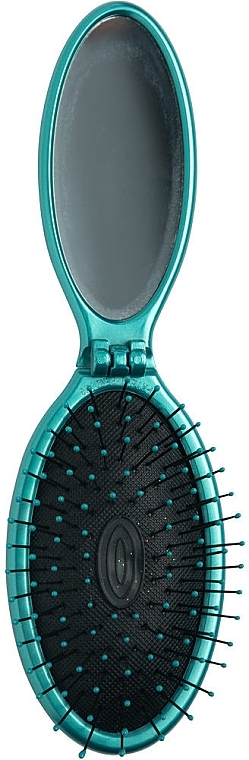 PRZECENA! Szczotka do włosów, zielona - Wet Brush Pop & Go Detangler Hair Brush Green * — Zdjęcie N1