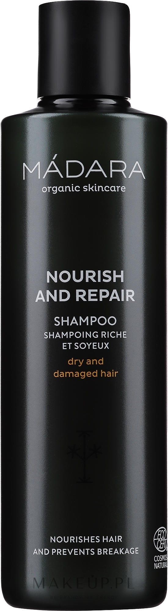 Szampon do włosów suchych i zniszczonych - Madara Cosmetics Nourish & Repair Shampoo — Zdjęcie 250 ml