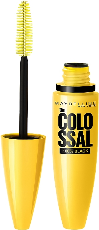Tusz do rzęs - Maybelline New York Colossal Volum’ Express 100% Black — Zdjęcie N2