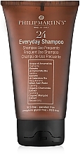 Szampon do codziennego stosowania z olejem moringa - Philip Martin's 24 Everyday Shampoo (mini) — Zdjęcie N1