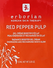 Krem żelowy do twarzy - Erborian Red Pepper Pulp (próbka) — Zdjęcie N1