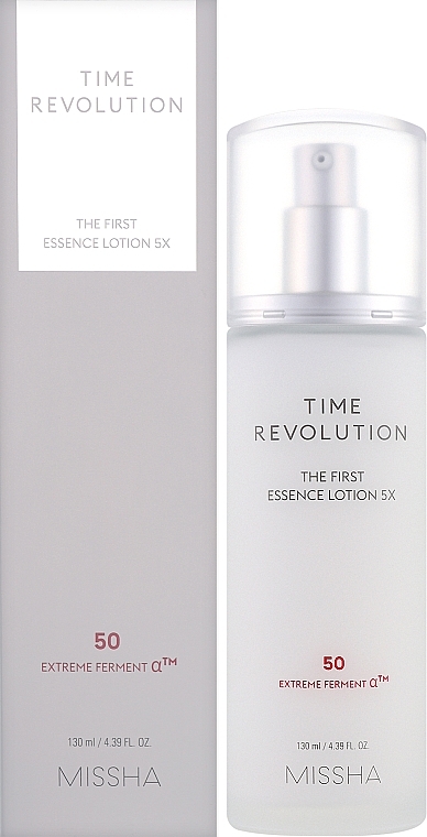 Emulsja do twarzy - Missha Time Revolution The First Essence Lotion 5X — Zdjęcie N2