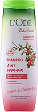 Kup Szampon-odżywka do włosów farbowanych Ochrona i odbudowa koloru - L'Ode Natural Secrets Shampoo 2 In 1 Conditioner Lychee & Ceramide