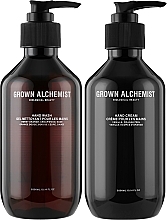 Zestaw Odżywczo-łagodząca pielęgnacja dłoni - Grown Alchemist Hand Care Kit (h/cr/300ml + h/wash/300ml) — Zdjęcie N2