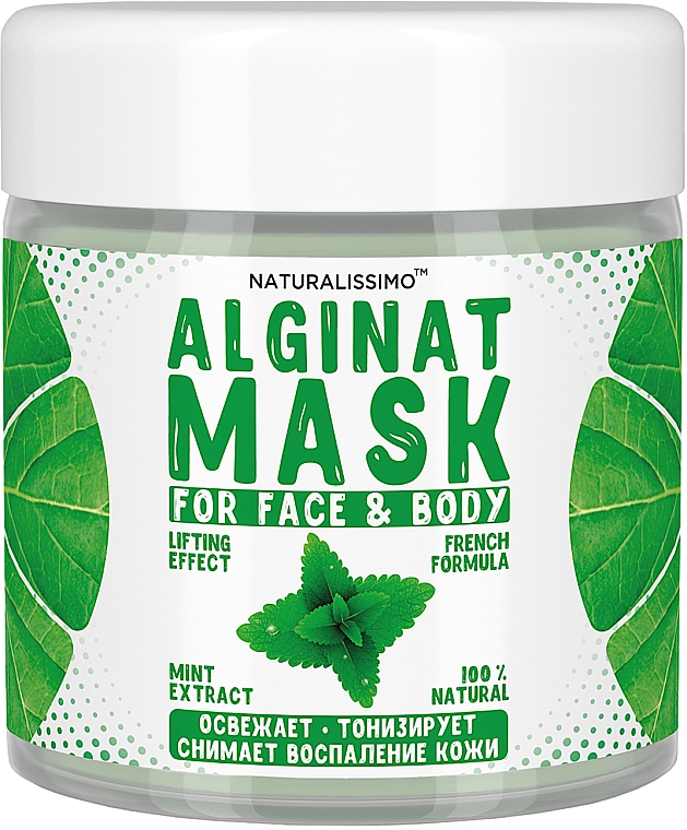 Maska alginianowa z miętą - Naturalissimo Mint Alginat Mask — Zdjęcie N2