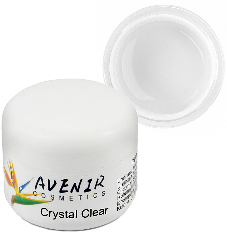 Żel do paznokci - Avenir Cosmetics Crystal Clear — Zdjęcie N1