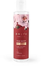 Woda różana z kwasem hialuronowym - Omeya 100% Organic Rose Water With Hyaluronic Acid — Zdjęcie N1