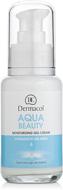 PRZECENA! Nawilżający krem-żel do twarzy - Dermacol Aqua Beauty Moisturizing Gel-Cream * — Zdjęcie N2