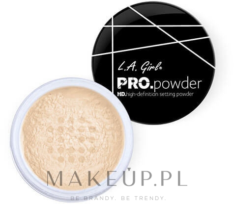 Puder sypki do twarzy - L.A. Girl HD PRO Setting Powder — Zdjęcie GPP920 - Banana Yellow