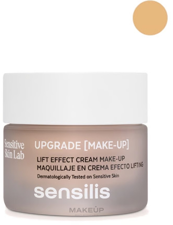 Podkład - Sensilis Upgrade Make-Up Lifting Effect Cream — Zdjęcie 04 - Peche Rose