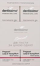 Kup Zestaw past do zębów - Dentissimo 1+1 Pregnant (toothpast/2x75ml)