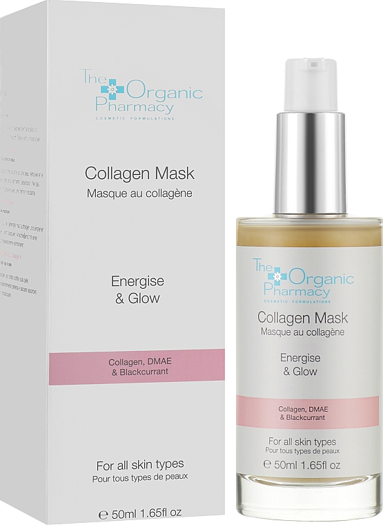 Maseczka stymulująca produkcję kolagenu w skórze - The Organic Pharmacy Collagen Boost Mask — Zdjęcie N2