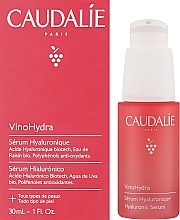 Hialuronowe serum do twarzy - Caudalie VinoHydra Hyaluronic Serum — Zdjęcie N2