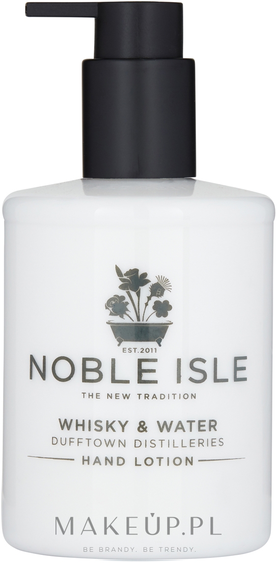 Noble Isle Whisky & Water - Balsam do rąk — Zdjęcie 250 ml