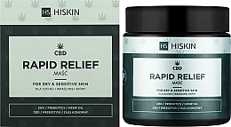 Maść do skóry suchej i wrażliwej CBD, prebiotyki i olej konopny - HiSkin CBD Rapid Relief — Zdjęcie N2