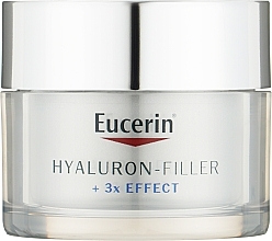 Przeciwzmarszczkowy krem na dzień do skóry suchej i wrażliwej SPF 15 - Eucerin Hyaluron-Filler Day Cream For Dry Skin — Zdjęcie N1