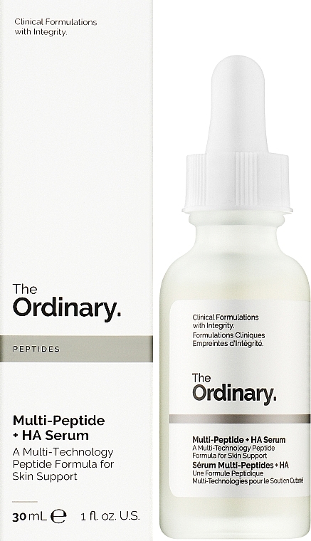 Multi-peptydowe serum do twarzy - The Ordinary Multi-Peptide + HA Serum — Zdjęcie N2
