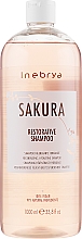 Rewitalizujący szampon do włosów - Inebrya Sakura Restorative Shampoo — Zdjęcie N2