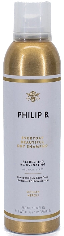 Suchy szampon do włosów - Philip B Everyday Beautiful Dry Shampoo — Zdjęcie N1