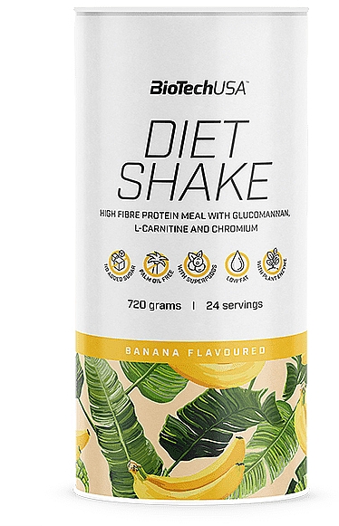 Koktajl proteinowy Banan - BioTechUSA Diet Shake Banana Hight Fiber Protein Meal — Zdjęcie N1