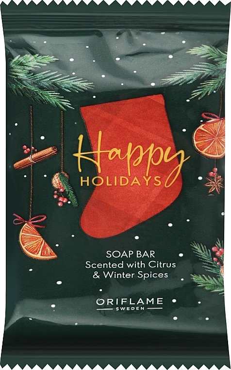 Mydło w kształcie skarpetki - Oriflame Happy Holidays  — Zdjęcie N1