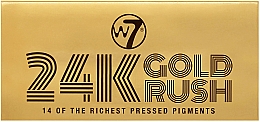 Kup Paleta cieni do powiek - W7 24K Gold Rush Eyeshadow Palette