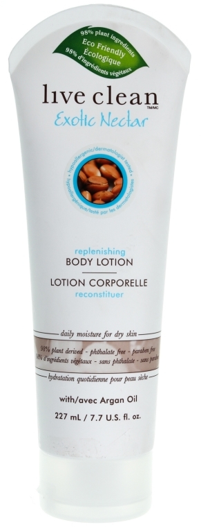 Nawilżający lotion do ciała Olej arganowy - Live Clean Exotic Nectar Argan Oil Body Lotion