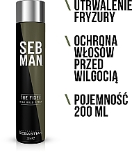 Lakier do włosów dla mężczyzn - Sebastian SebMan The Fixer High Hold Spray — Zdjęcie N2