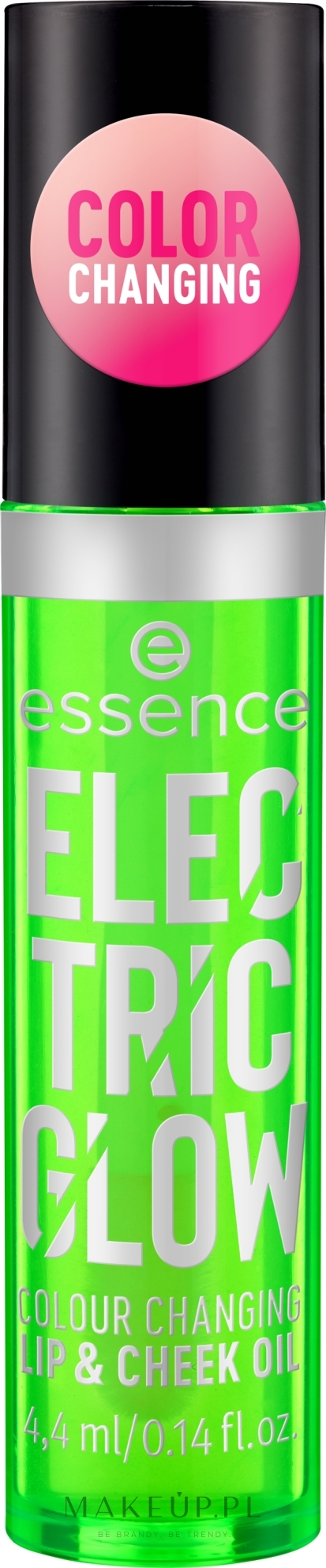 Olejek do ust i policzków - Essence Electric Glow Color Changing Lip & Cheek Oil — Zdjęcie 4.4 ml