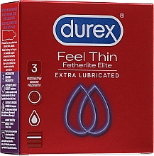 Kup Prezerwatywy, 3 szt. - Durex Fetherlite Elite
