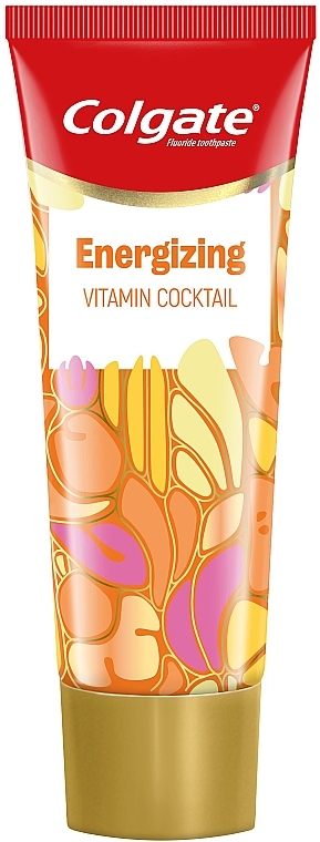 Odświeżająca pasta do zębów z nutą soczystych owoców - Colgate Energizing Vitamin Cocktail