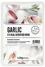 Kup Maseczka do twarzy z wyciągiem z czosnku - Dermal It's Real Superfood Mask Garlic