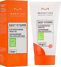Kup Nawilżający żel do twarzy z aloesem - Masstige Daily Vitamin Aloe Moisturizing Facial Gel