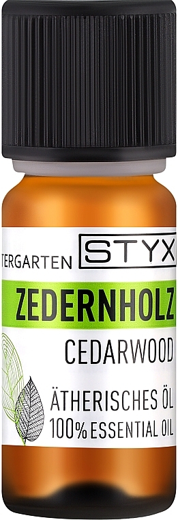 Olejek eteryczny z drzewa cedrowego - Styx Naturcosmetic Essential Oil Cedarwood — Zdjęcie N1