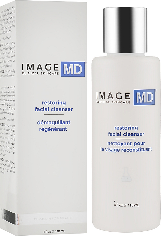 Żel oczyszczający z kwasami AHA i BHA - Image Skincare MD Restoring Facial Cleanser — Zdjęcie N2