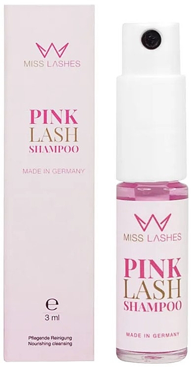 Szampon do rzęs - Miss Lashes Pink Lash Shampoo — Zdjęcie N1