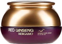Kup Przeciwzmarszczkowy krem do twarzy - Bergamo Red Ginseng Wrinkle Care Cream 