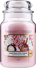 Świeca zapachowa w słoiku - Yankee Candle Christmas Eve Cocoa — Zdjęcie N1