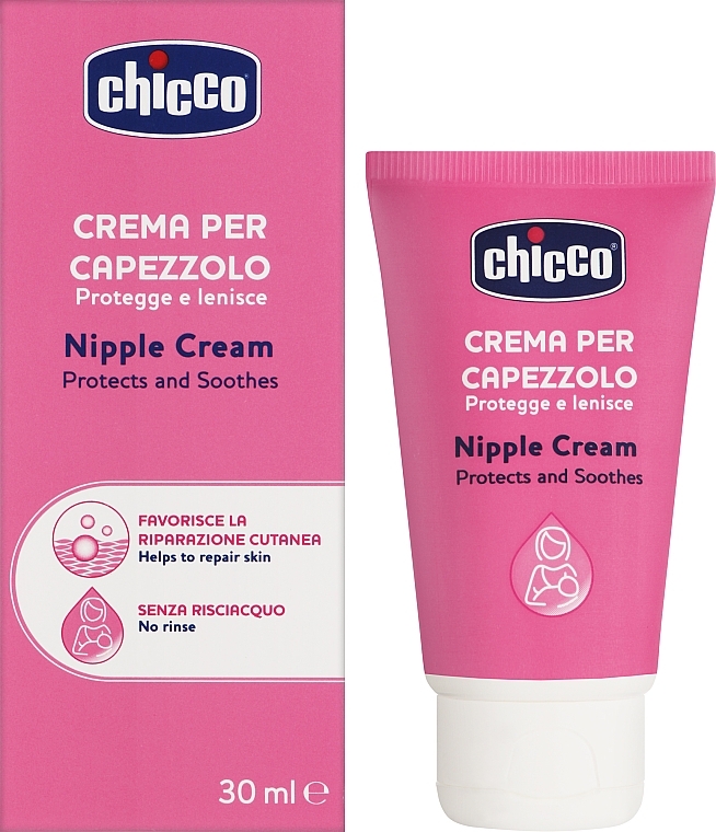 Krem do piersi i skóry wokół sutków - Chicco Protective Nipple Cream — Zdjęcie N2