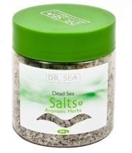 Kup Sól morska z Morza Martwego Aromatyczne zioła - Dr Sea Salts Aromatic Herbs