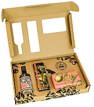 Zestaw - The English Soap Company Kew Gardens Bergamot & Ginger Hand Care Gift Box (soap/240g + h/cr/75ml + san/100ml) — Zdjęcie N2