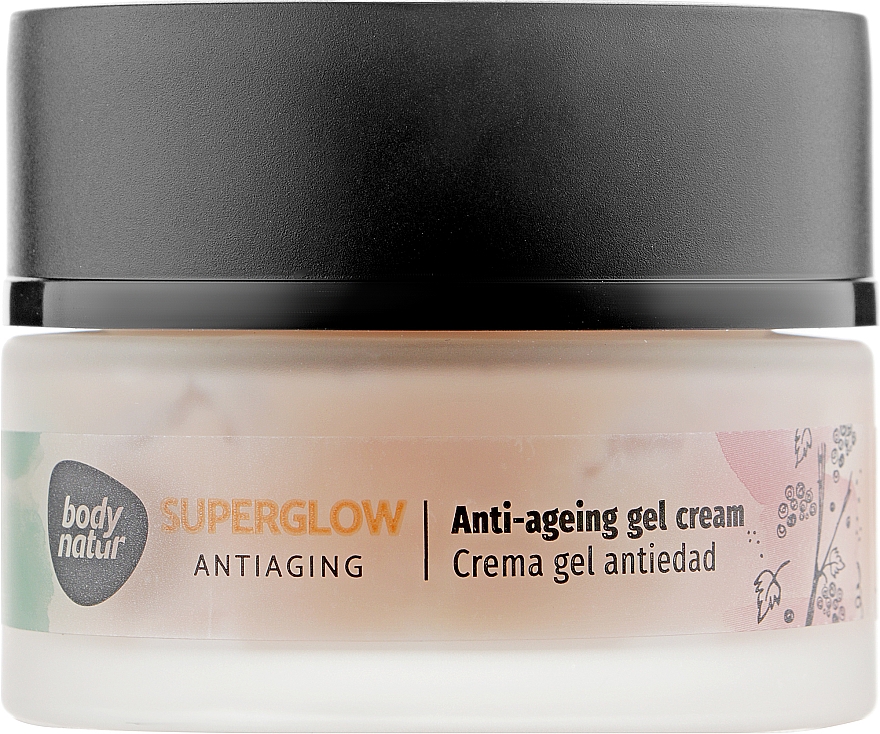 Przeciwstarzeniowy żel-krem do twarzy - Body Natur Superglow Antiaging Anti-Aging Gel Cream