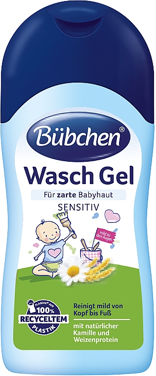 Żel do kąpieli dla niemowląt	 - Bubchen Kamille Wasch Gel — Zdjęcie N1