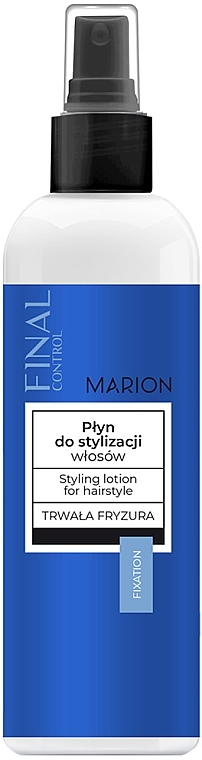 Płyn do stylizacji włosów - Marion Final Control Styling Lotion For Hairstyle — Zdjęcie N1