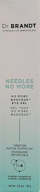 Żel do usuwania obrzęków oczu - Dr Brandt Needles No More Baggage Eye Gel — Zdjęcie N2