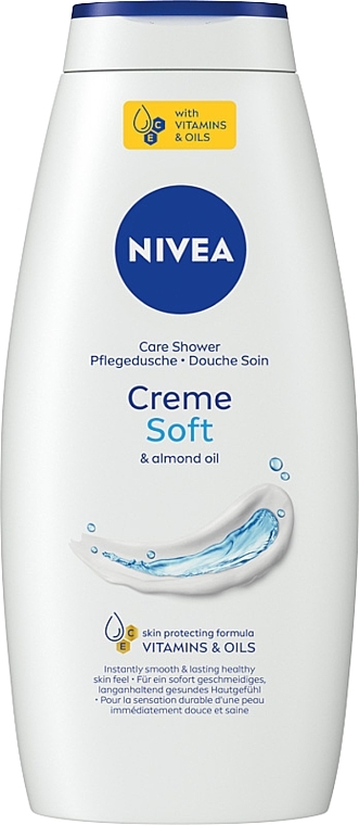 Pielęgnujący żel pod prysznic Olej migdałowy - NIVEA Creme Soft Shower