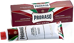 Nawilżająco-odżywczy krem do golenia - Proraso Red Shaving Cream — Zdjęcie N3